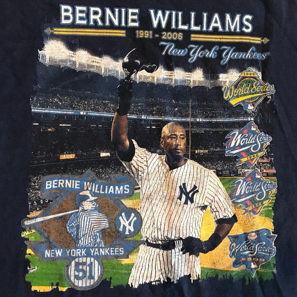 bernie williams shirt